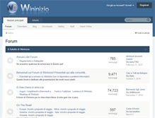 Tablet Screenshot of forum.wininizio.it